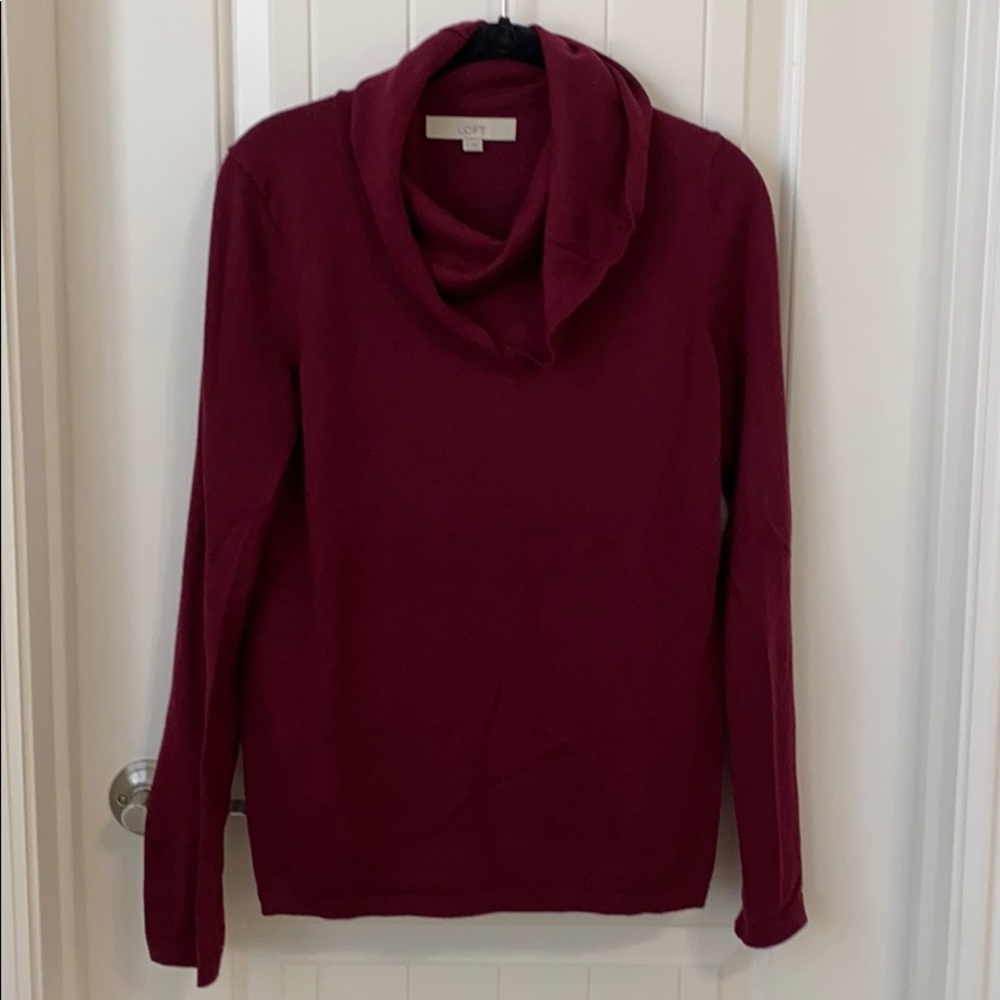 LOFT- Cowl Neck Sweater - Size S
